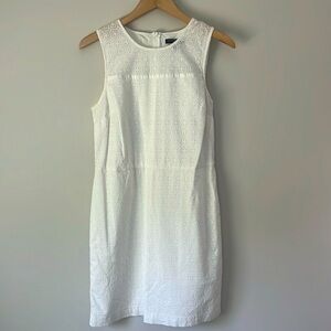 White Banana Republic size 10 dress